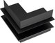 Коннектор для трековой системы Arlight MAG-CON-2652-FDW-L90-EXT BK / 034717 - 