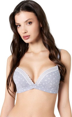 Бюстгальтер Mark Formelle 512503 (р.70A, цветочки на сером) -