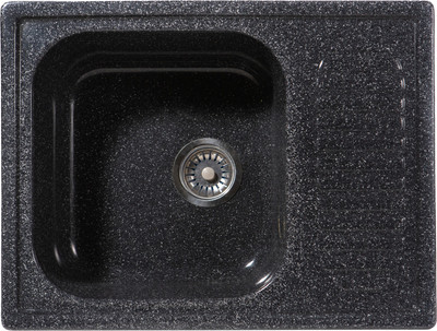 Мойка кухонная Sim Gran S-11 640x490мм / 118 147 (асфальт) -