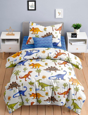 

Комплект постельного белья, Динозаврики 1.5сп 50x70 / 500471-1+9727-5