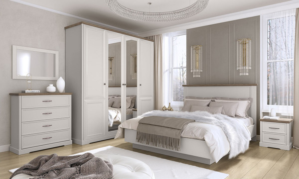 Двуспальная кровать Anrex Toscana New 160 с ПМ