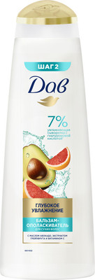 Бальзам для волос Dove Глубокое увлажнение (350мл) -