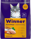 Сухой корм для кошек Мираторг Winner Для взрослых кошек всех пород с курицей (3кг) -