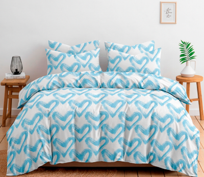 

Комплект постельного белья, Dark Love 2сп Евро 70x70 / 71063-2+21141-7