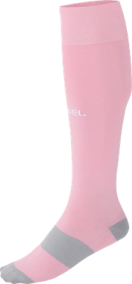 Гетры футбольные Jogel Camp Basic Socks / JC1GA0122.81 (р.32-34, розовый/белый) -