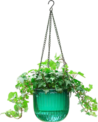 Кашпо BOTANICA Liana (21x20см, зеленый) - 