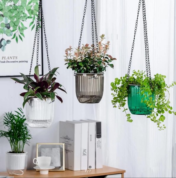 Кашпо BOTANICA Liana (21x20см, коричневый)