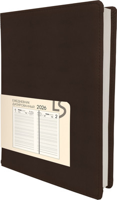Ежедневник Listoff Maple / ЕКМ52617602 (176л, коричневый) -