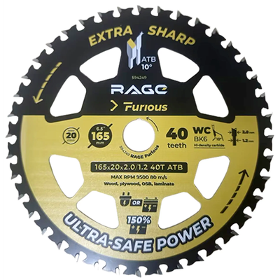 Пильный диск Vira Furious Wood Finish 594249 -