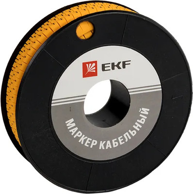 Маркер кабельный EKF PROxima plc-KM-2.5-L (1000шт) -