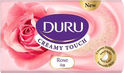 Мыло твердое Duru Creamy Touch Роза (165г) - 
