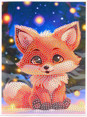 

Набор алмазной вышивки, Лисичка / 10866137