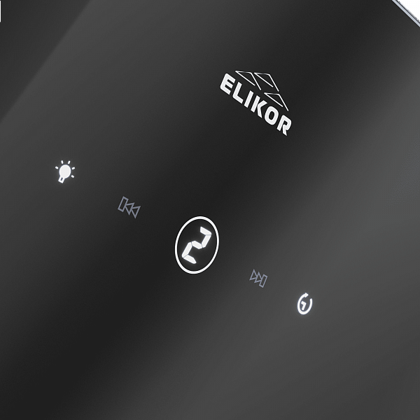 Купить Вытяжка наклонная Elikor Rise BK50 / 243073  