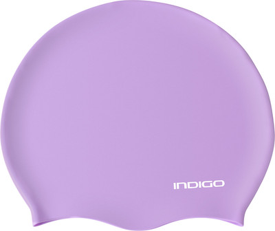 Шапочка для плавания Indigo Sport IN386 (р.55-60, сиреневый) - 