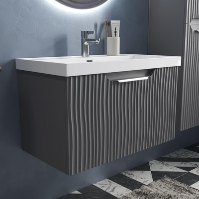 Тумба с умывальником EQUIL Mirage 80.1Y 78857 (подвесная) - 