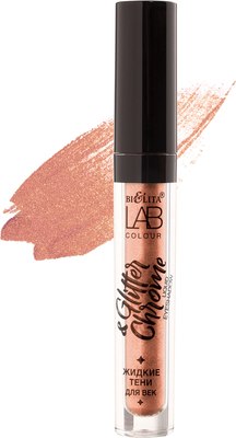 Тени для век Belita Glitter&Chrome LAB Colour жидкие тон 11 Bronze (2.6мл) - 