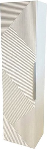 Шкаф-полупенал для ванной Garda Neapol 22н_350 / 31.22н.350.PVC