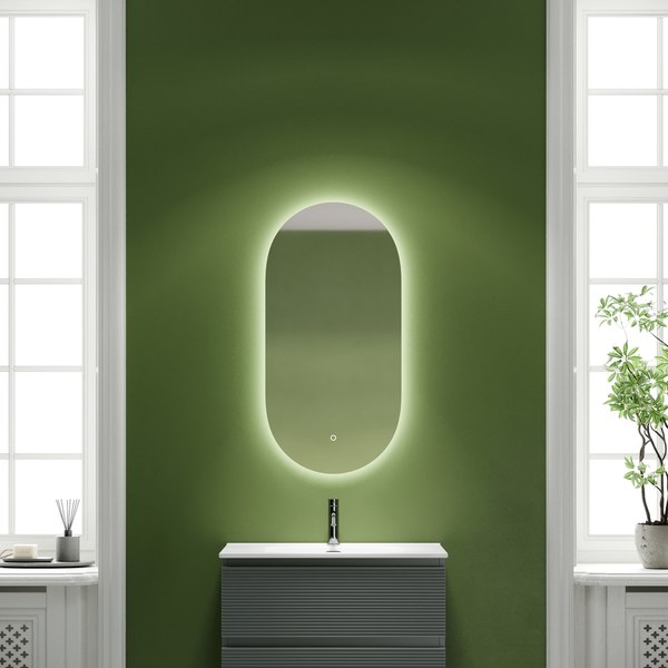 Зеркало Sancos Oval 550х1050 / OV55C