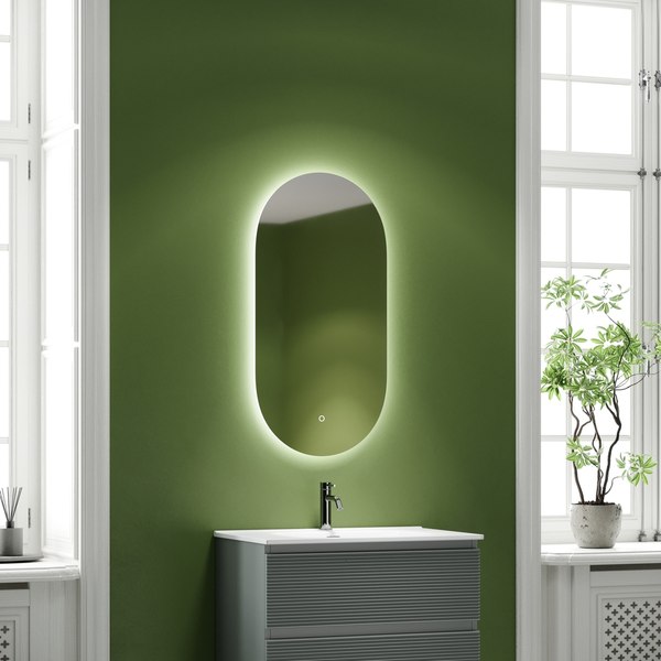 Купить Зеркало Sancos Oval 550х1050 / OV55C в Минске