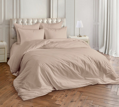 Комплект постельного белья Milanika Карамель семейный (поплин г/к) -