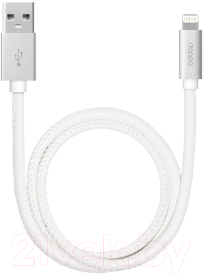 Кабель Deppa USB-Lightning / 72267 (белый)