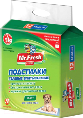 

Одноразовая пеленка для животных Mr.Fresh, Expert Start / F505