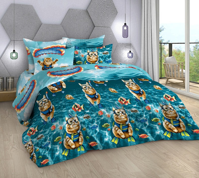 

Комплект постельного белья, Экстремалы 1.5 сп подростковый с наволочкой 70x70