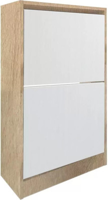 Тумба для обуви Vental Лаком-2 (дуб сонома/белый) -