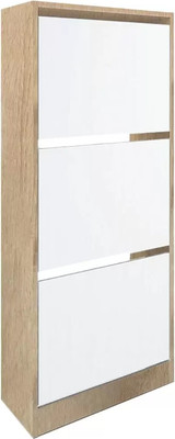 Тумба для обуви Vental Лаком-3 (дуб сонома/белый) - 