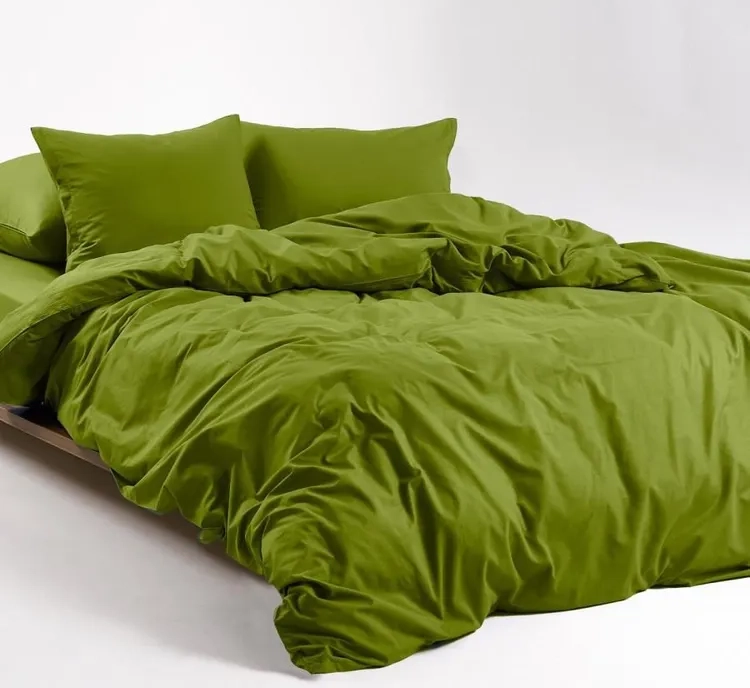 Комплект постельного белья Urban Family Белый виноград 1.5сп 70x70 / 835 (пакет)