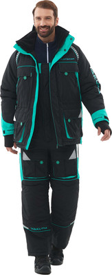 Костюм для охоты и рыбалки Huntsman Yakutia -45°C (р.52-54/182-188, черный) -