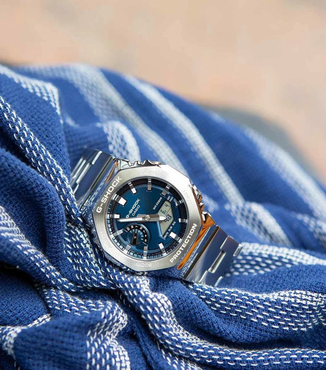 Часы наручные мужские Casio GM-2110D-2B — фото 4