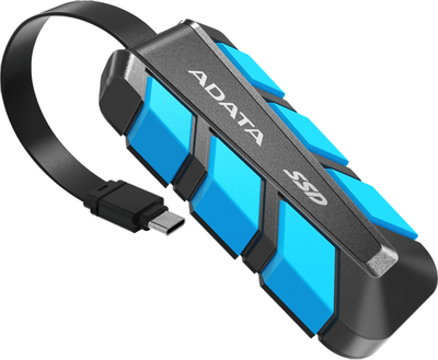 Внешний жесткий диск A-data SC740 USB3.2 Gen2 500GB (SC740-500G-CBU) - 
