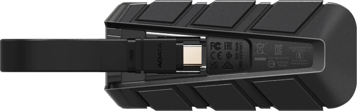 Внешний жесткий диск A-data SC740 USB3.2 Gen2 500GB (SC740-500G-CBU) — фото 5