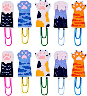 Скрепки Mazari Лапки / М-1543 (10шт) -