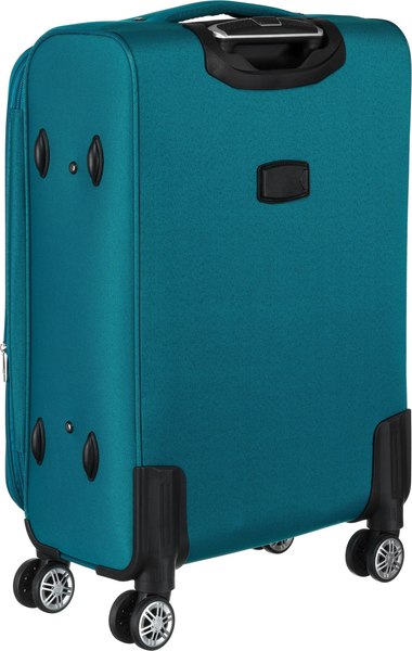 Чемодан на колесах Peterson PTN 5209 L (бирюзовый/розовый)