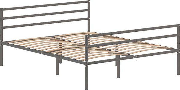 Двуспальная кровать Домаклево Металика Г3+Г2 180x200