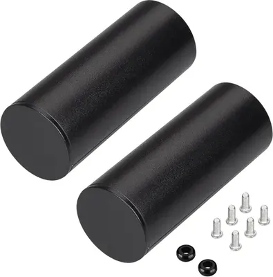 

Заглушка для профиля, ROUND-D36-360 BLACK с отверстием / 050534