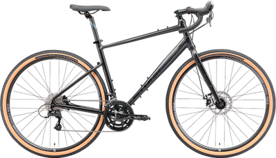 Велосипед STARK Gravel 700.3 D 2025 (M, черный матовый/черный) - 