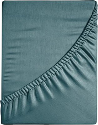 

Простыня, Темно-бирюзовый На резинке 220x200x20 / 815