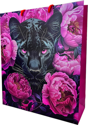 

Пакет подарочный, Черная пантера / 72826