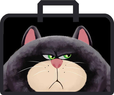 

Папка-портфель, Недовольный кот / 76575