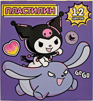 Пластилин Centrum Куроми / 77394 (12цв) -