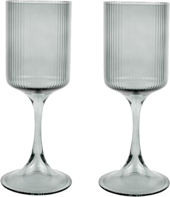 Набор бокалов Mandarin Decor Грация / DS27G0402-2GR (2шт, серый) - 