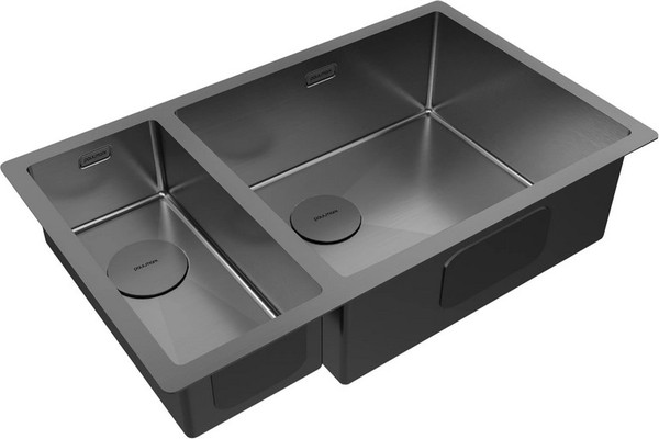 Мойка кухонная Paulmark PM226944-GMR