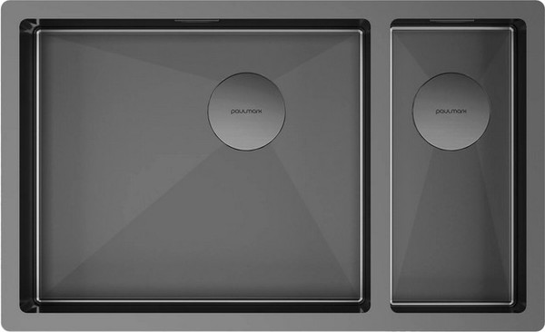 Мойка кухонная Paulmark PM226944-GML