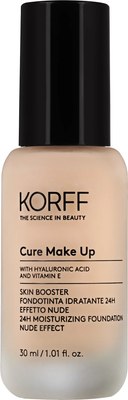 

Тональный крем, Cure Make Up Skin Booster 24h Moisturizing Nude Effect тон 04