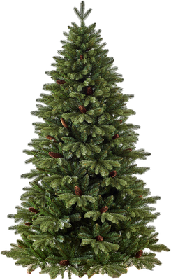 Ель искусственная Max Christmas Московская / ЕМС 12 (1.2м, подставка металл) - 