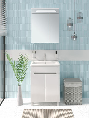 

Тумба с умывальником, Парма 60 2 двери + Omega 60