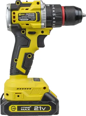 

Аккумуляторная дрель-шуруповерт, Super AD-21PBL